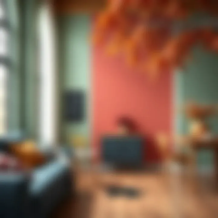 Seasonal color trends with vibrant hues representing each season.