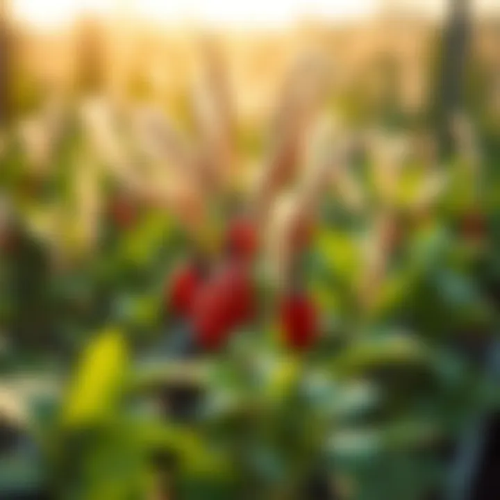 Illustration of essential care tips for September crops.