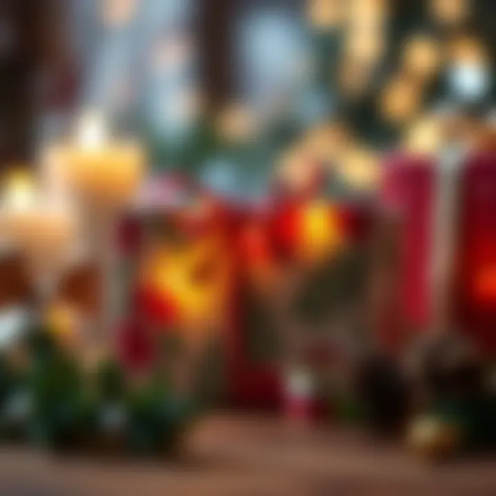 A beautifully wrapped gift with a personal touch