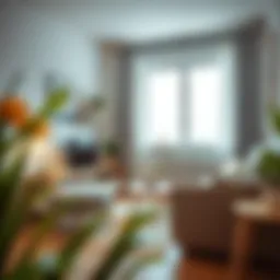 Cozy small room with a smart furniture arrangement