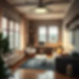 Modern small room with multifunctional furniture