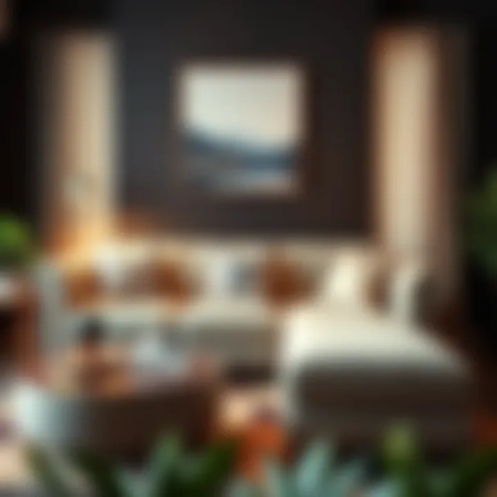 Stylish Arrangement of Nubuk Chester Sofa Stylish Arrangement of Nubuk Chester Sofa with Decorative Pillows