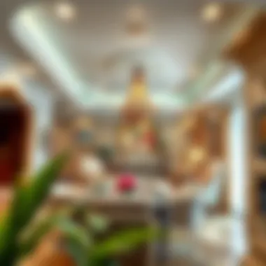 Stylish ceiling designs enhanced by paint choices