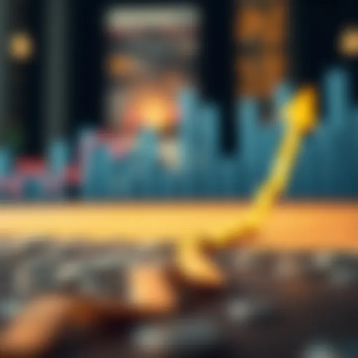 Path to Financial Growth An abstract representation of a financial graph showing upward trends.