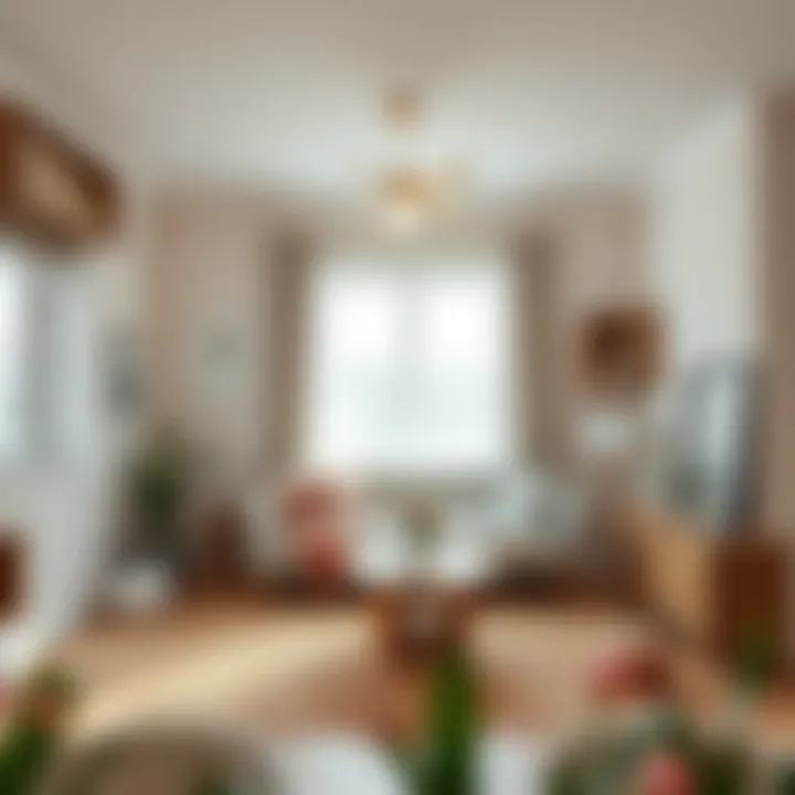 Simplicity in Living A minimalist home setting emphasizing organization and simplicity.