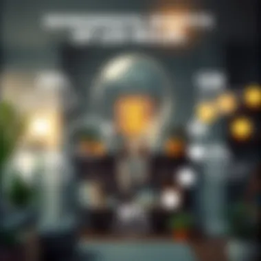 Environmental Benefits of LED Bulbs An infographic depicting the environmental benefits of using LED bulbs in households.