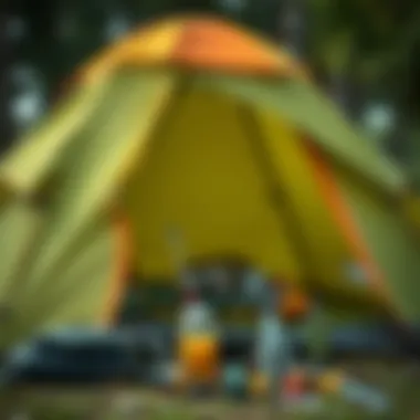 Essential maintenance tools for camping tents