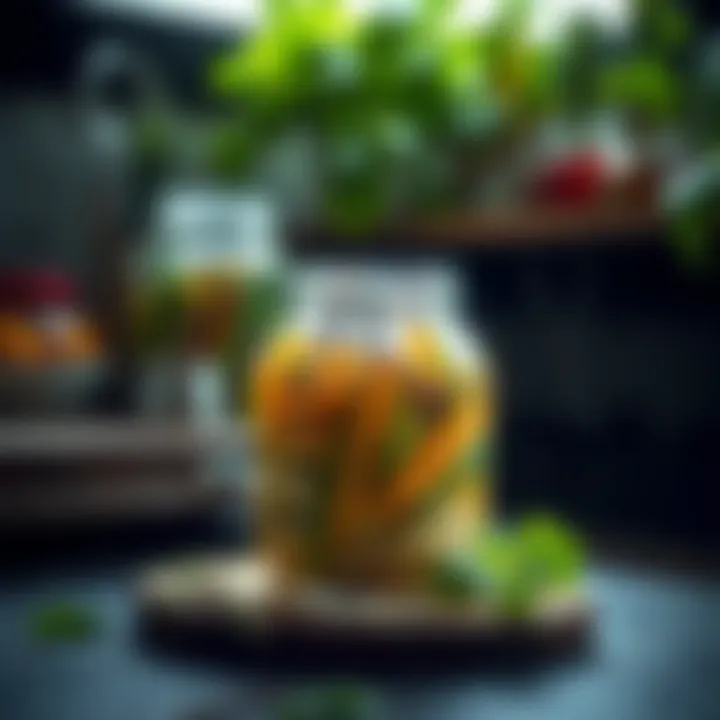 Guide to Fermentation Techniques Step-by-step guide illustration for fermenting vegetables