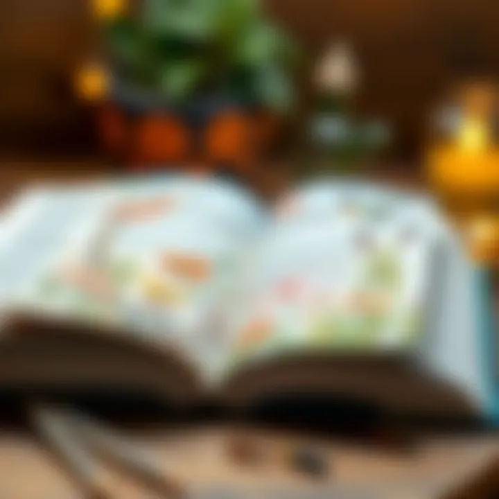 Unique bookmark illustrations featuring nature themes