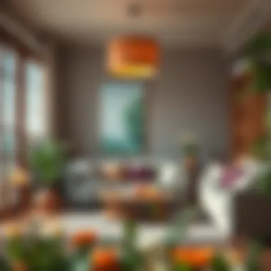 A room filled with pleasant scent