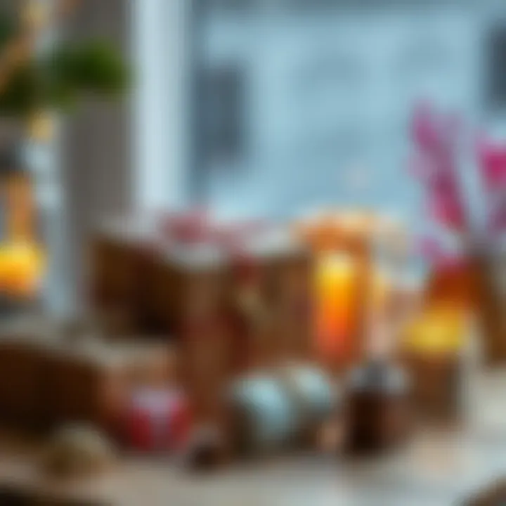 A collection of handmade gifts showcasing creativity and uniqueness